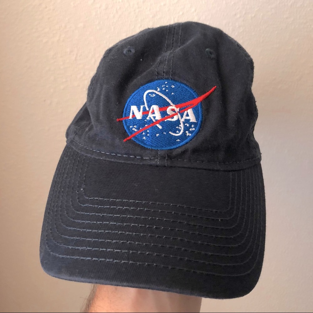 NASA one-size-fits-all navy cup adjustable H3 Headwear
